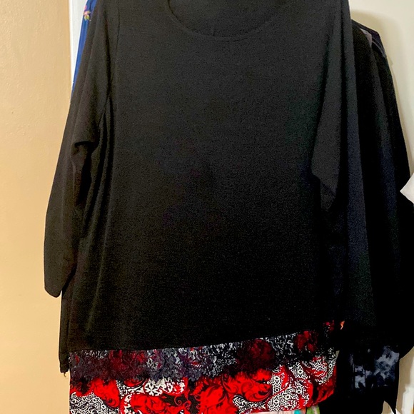 COPY - Brand new never worn CJ Banks fall and winter blouse size 2x - Picture 1 of 5